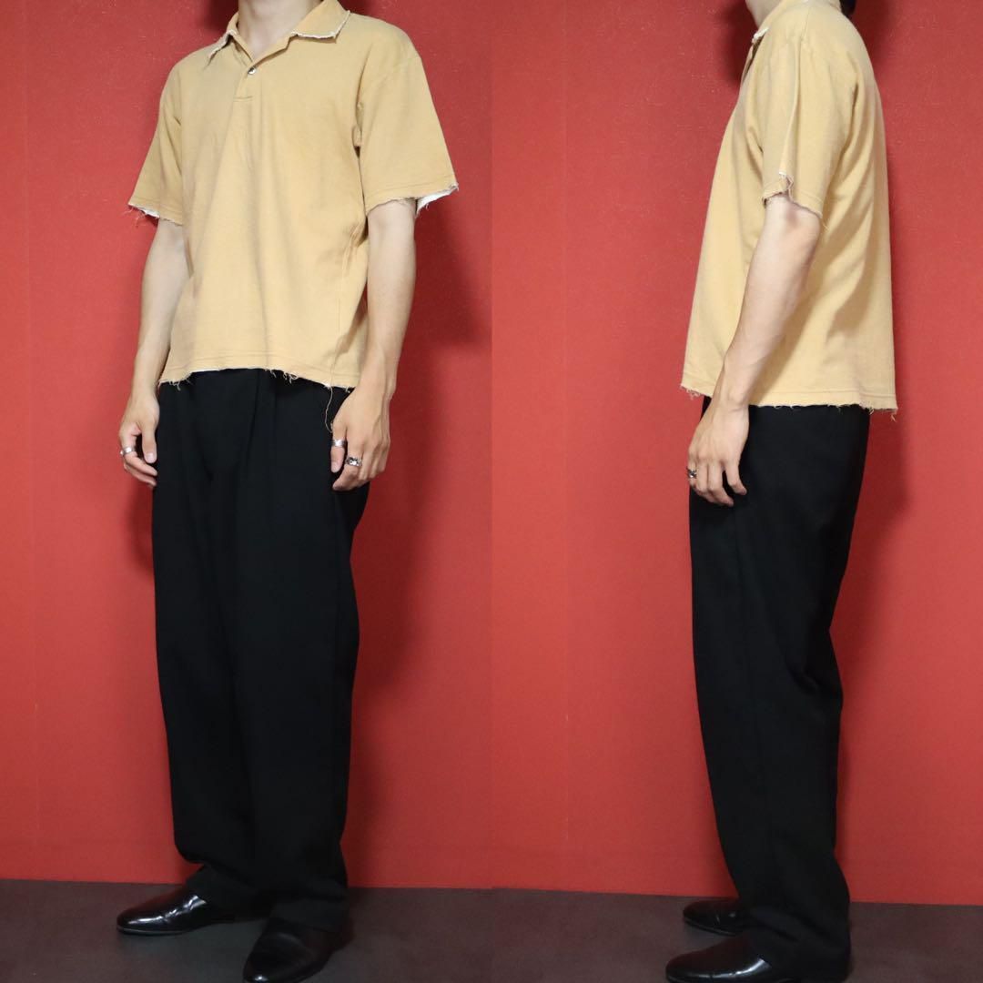 COMME des GARCONS HOMME 04SS ほつれ加工 ポロシャツ COMME des GARCONS HOMME 04SS ほつれ加工 ポロシャツ - メルカリ