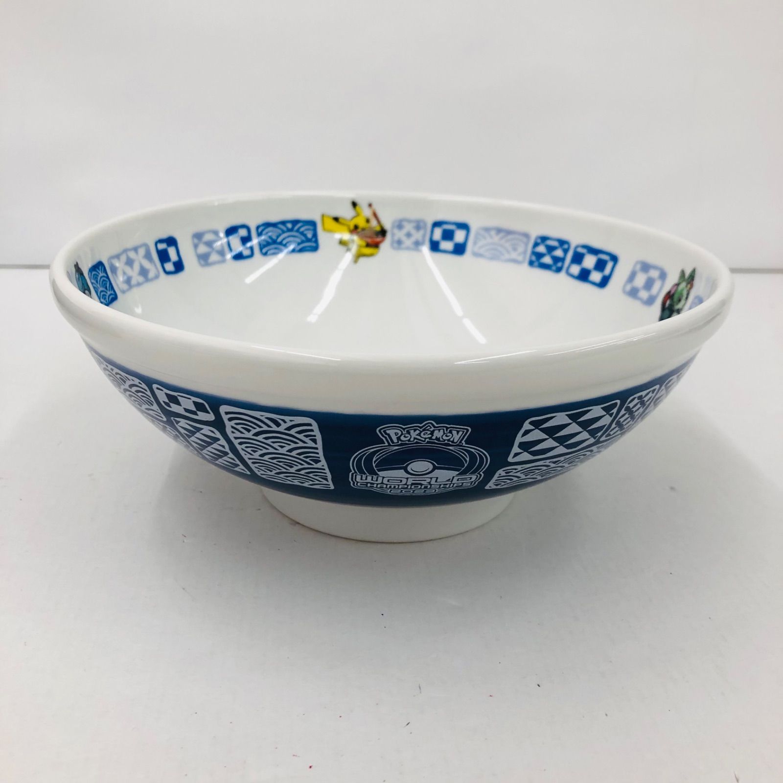 未使用　wcs　Pokémon ラーメン どんぶり 瀬戸店】ポケモン WCS 2023 横浜 ラーメンどんぶり・箸【712