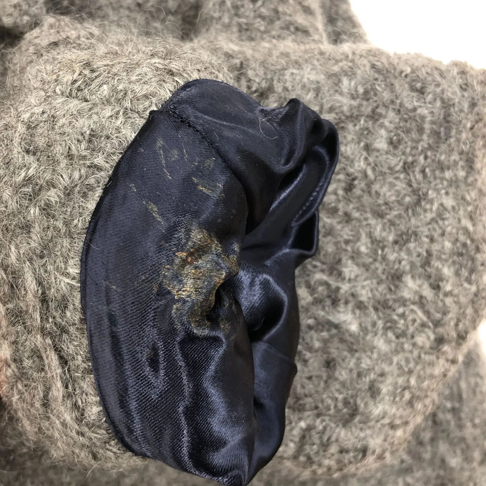 INED 日本製 アルパカシャギー チェスターコート M 個性派 ピンク 派手