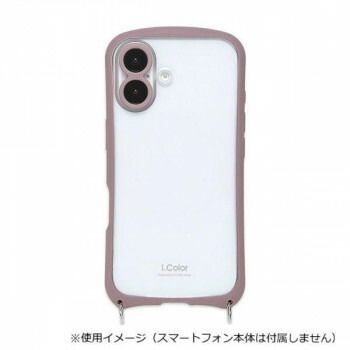安い，お買い得 i.Color iPhone17専用背面型ケース Cacao/カカオ iP25-61-ICSH05 その他