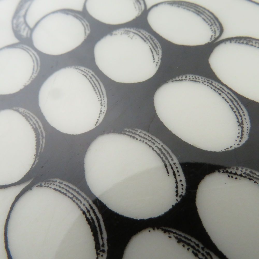 ARABIA アラビア パラティッシ ブラック＆パープル オーバルプレート 2枚 セット 25cm 大皿 SC8987G1 WWW_SKLAD-KIRPICHA_RU