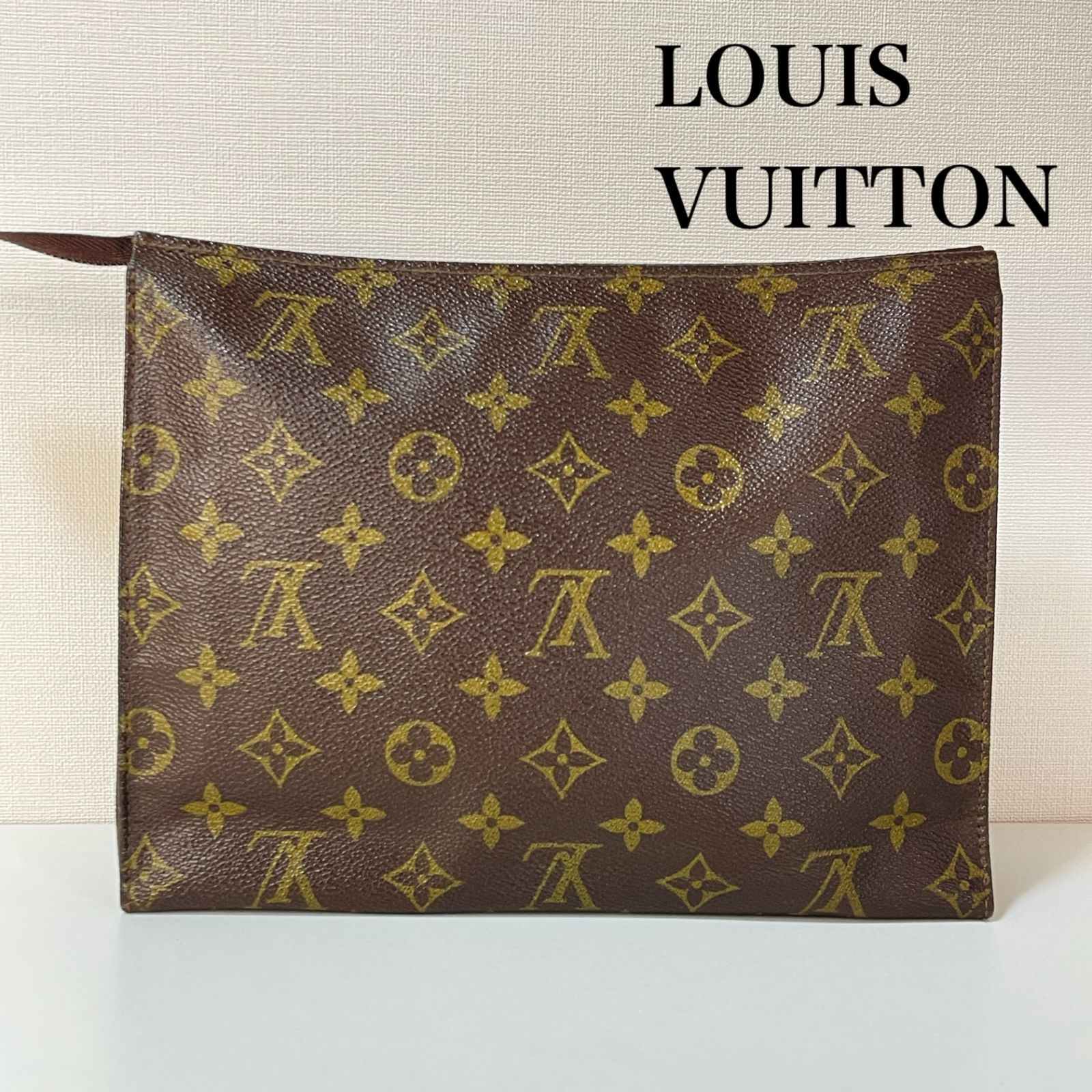 □美品□LOUIS VUITTON モノグラム ポシェットオム セカンドバッグ