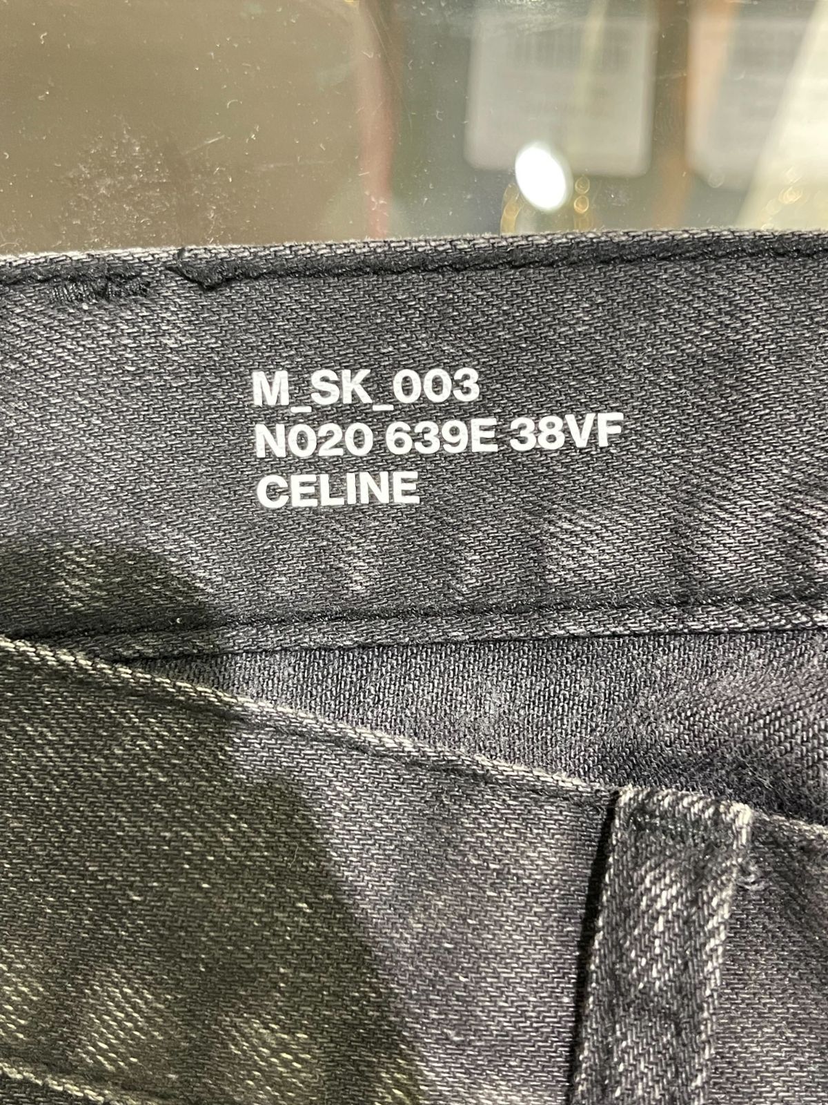 CELINE デニム ブラック サイズ29 M SK 003 スキニーパンツ CELINE デニム ブラック サイズ29 M SK 003 スキニーパンツ