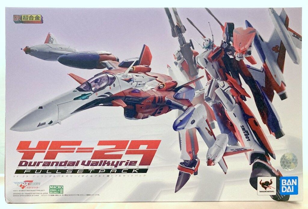 バンダイ DX超合金/劇場版 マクロスF 恋離飛翼 ~サヨナラノツバサ~【YF-29 デュランダルバルキリー(早乙女アルト機) フルセットパック/Durandal Valkyrie -Alto Custom-FULL SET PACK】