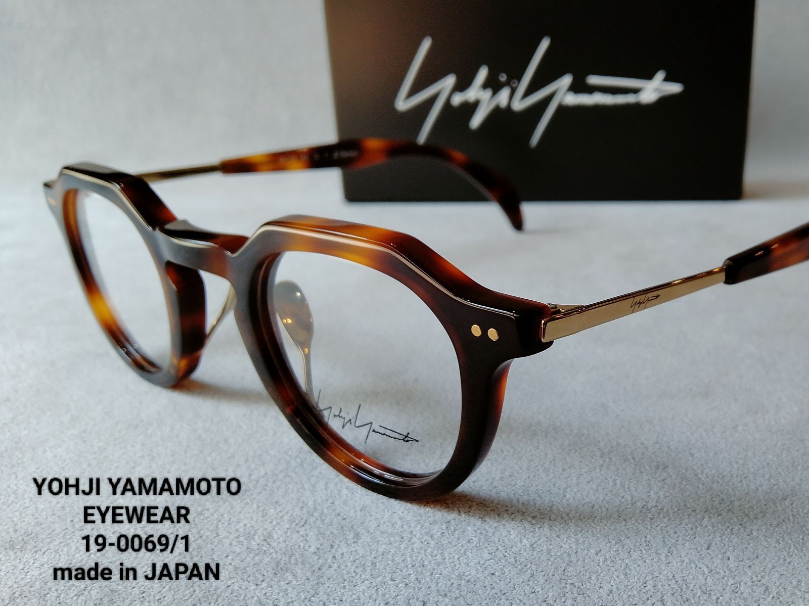 YOHJI YAMAMOTO(ヨウジヤマモト)EYEWEAR19-0069/1.Demi - メガネ