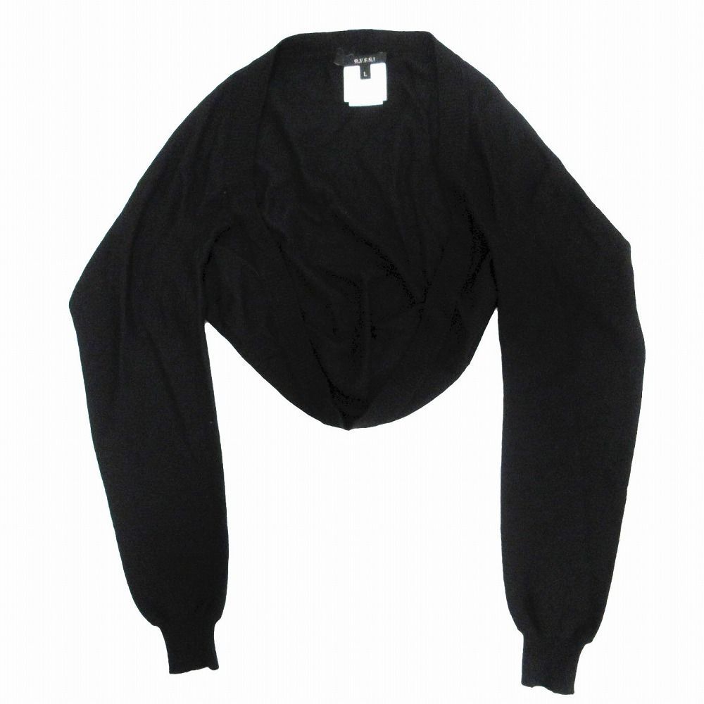 グッチ GUCCI カシミア100% ニット Gucci カシミア100%ブラックアンサンブル