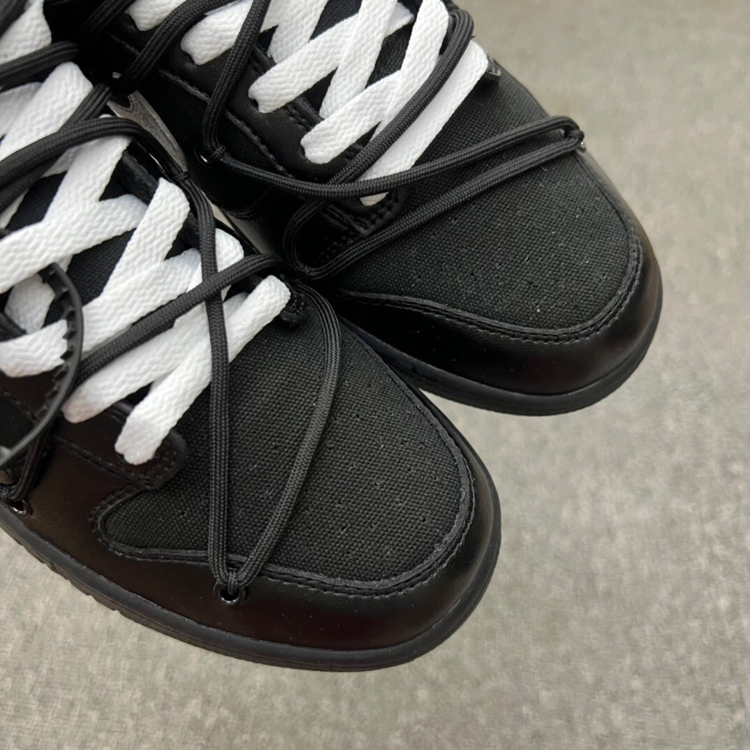 新品未使用　OFF-WHITE × NIKE DUNK LOW 1 OF 50 "BLACK 50"　DM1602-001　オフホワイト × ナイキ ダンク ロー 1 OF 50 "ブラック 50"