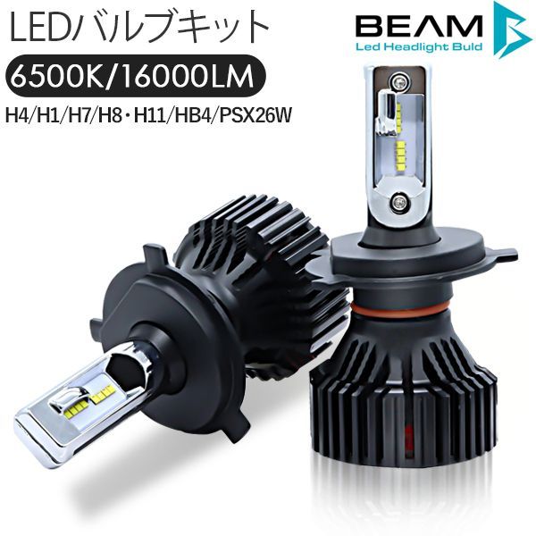 ホンダ アクティ LEDヘッドライト H4 Hi/Lo 切り替え 16000ルーメン 6500K ファン付き 車検対応 PHILIPS製チップ オールインワン メルカリ LEDヘッドライト H4 HI LO 6500k PHILIPS ホンダ バイク