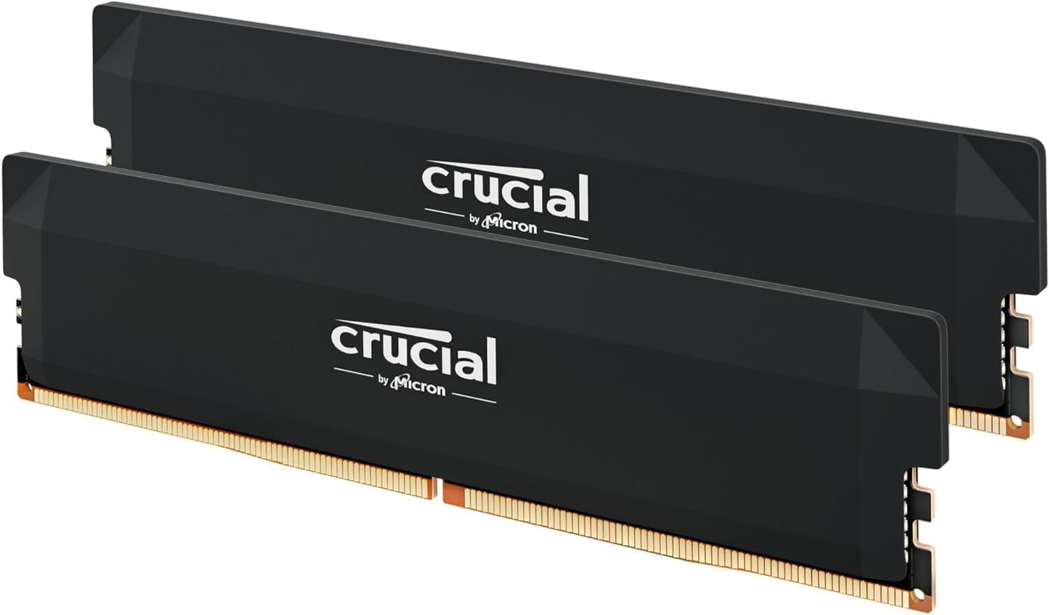クルーシャルPRO マイクロン製 デスクトップ用メモリ 16GB×2枚 DDR5-6000 制限付無期限保証 オーバークロック CP2K16G60C36U5B 正規代理店品 16GB×2 DDR5 6000 Overclock