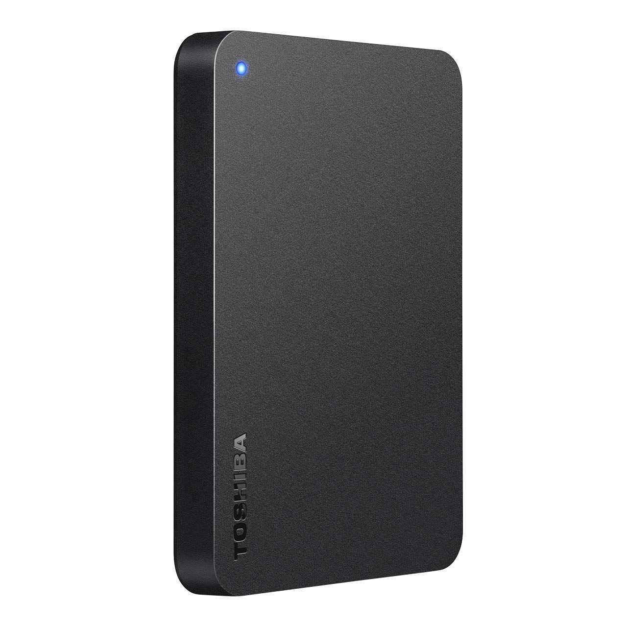 2TB USB3.2(Gen1)対応 ポータブルHDD PC/TV対応 バッファローサポート Canvio 国内メーカー 故障予測 外付け 東芝(TOSHIBA) Mac ブラック HD-TPA2U3-B/N