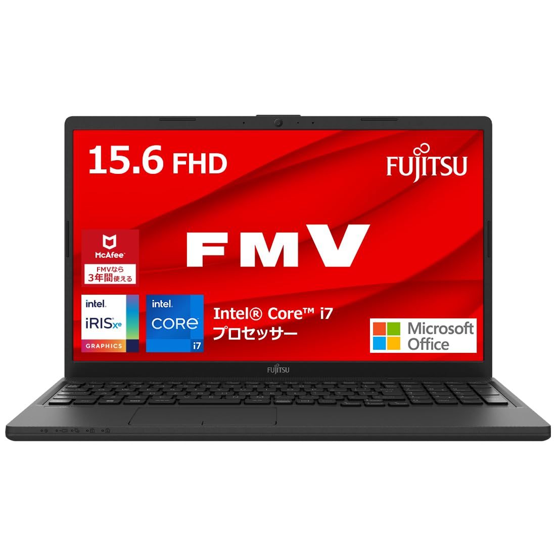 【公式】 富士通 ノートパソコン FMV Lite WA1/H1 (MS Office 2021/Win 11/15.6型/Intel Core i7/16GB/SSD 512GB/スーパーマルチドライブ) AHシリー [16GB　512SSD　Office]