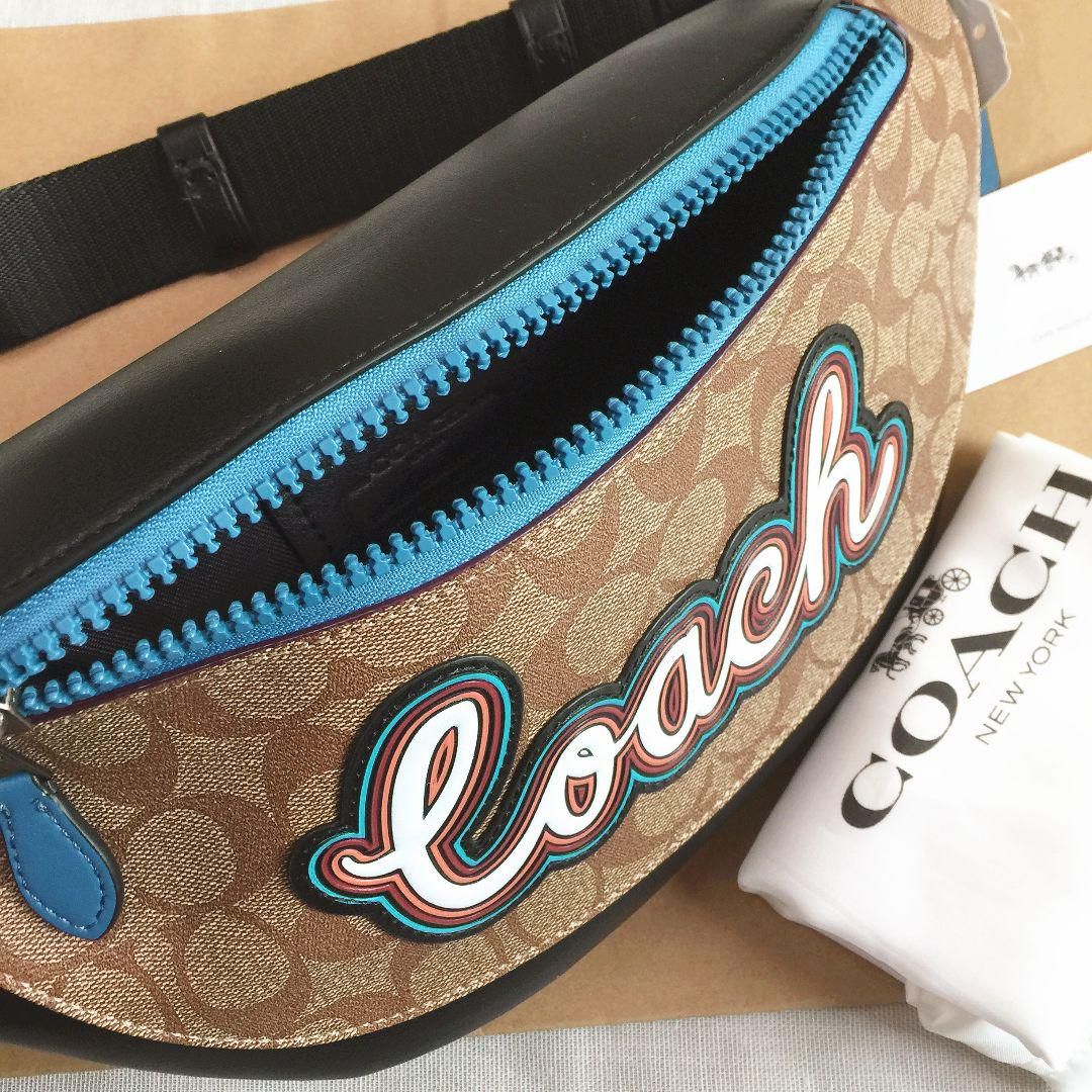 COACHバッグ F76795 ベルトバッグ ボディーバッグ ショルダーバッグ - メルカリ