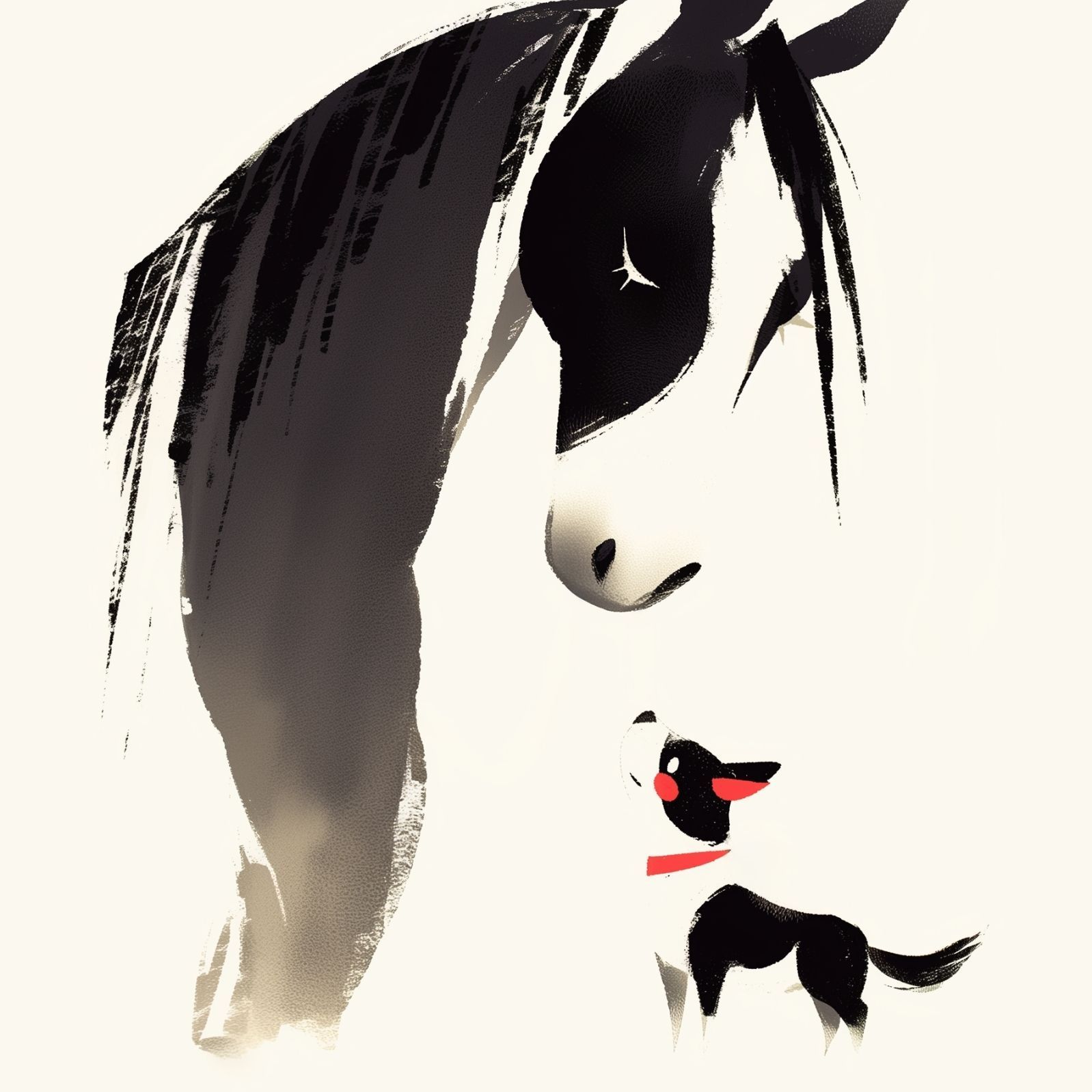 福寿（2026年） - チワワ犬 No.2】ジークレー版画＊名入れOK！ 午年