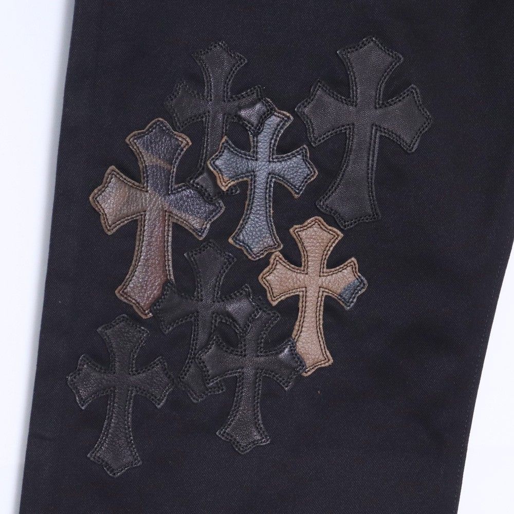 未使用 CHROME HEARTS カモフラージュマルチカラーセメタリークロス
