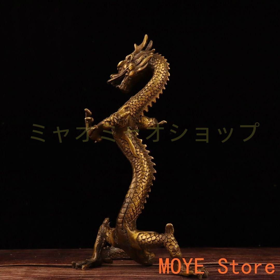 竜 五爪金竜 銅製品 装飾品 置物