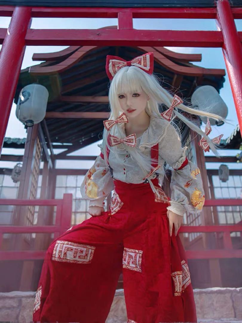 森森仙コスプレ東方Project コスプレ藤原妹紅
