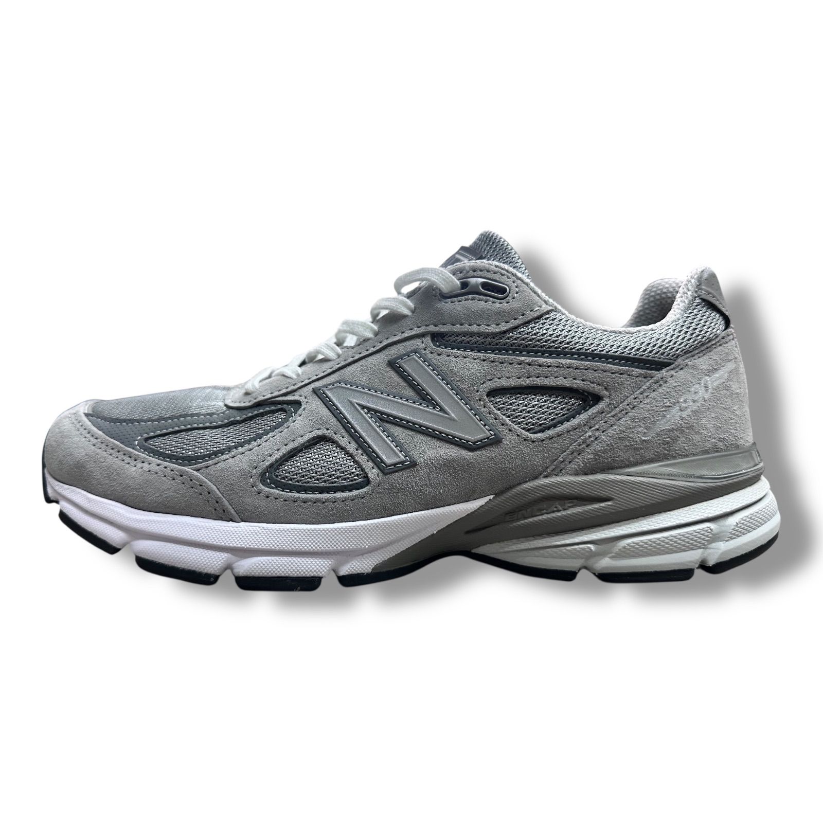 国内正規 New Balance 990v4 Grey Silver スエード スニーカー U990GR4