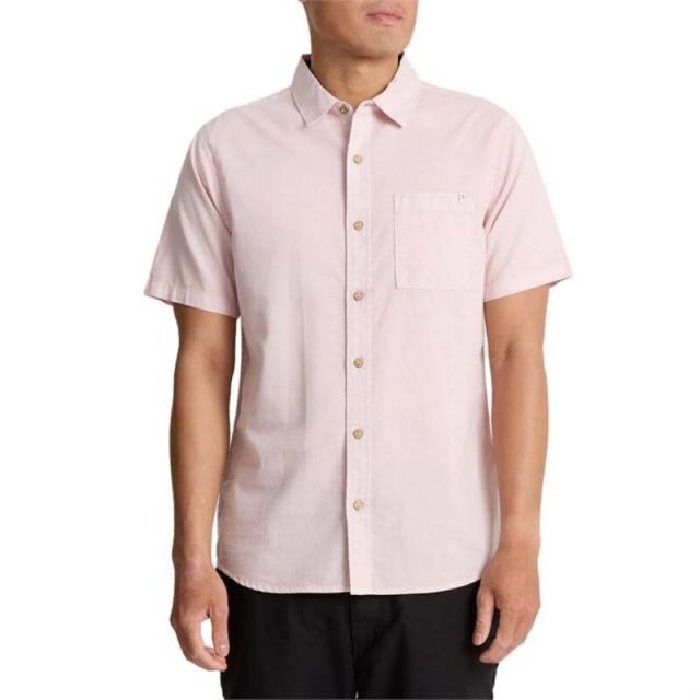 【送料無料】 ローアク メンズ シャツ トップス Roark Made To Fade Short-Sleeve Woven Shirt - Men's Washed Dusty Violet