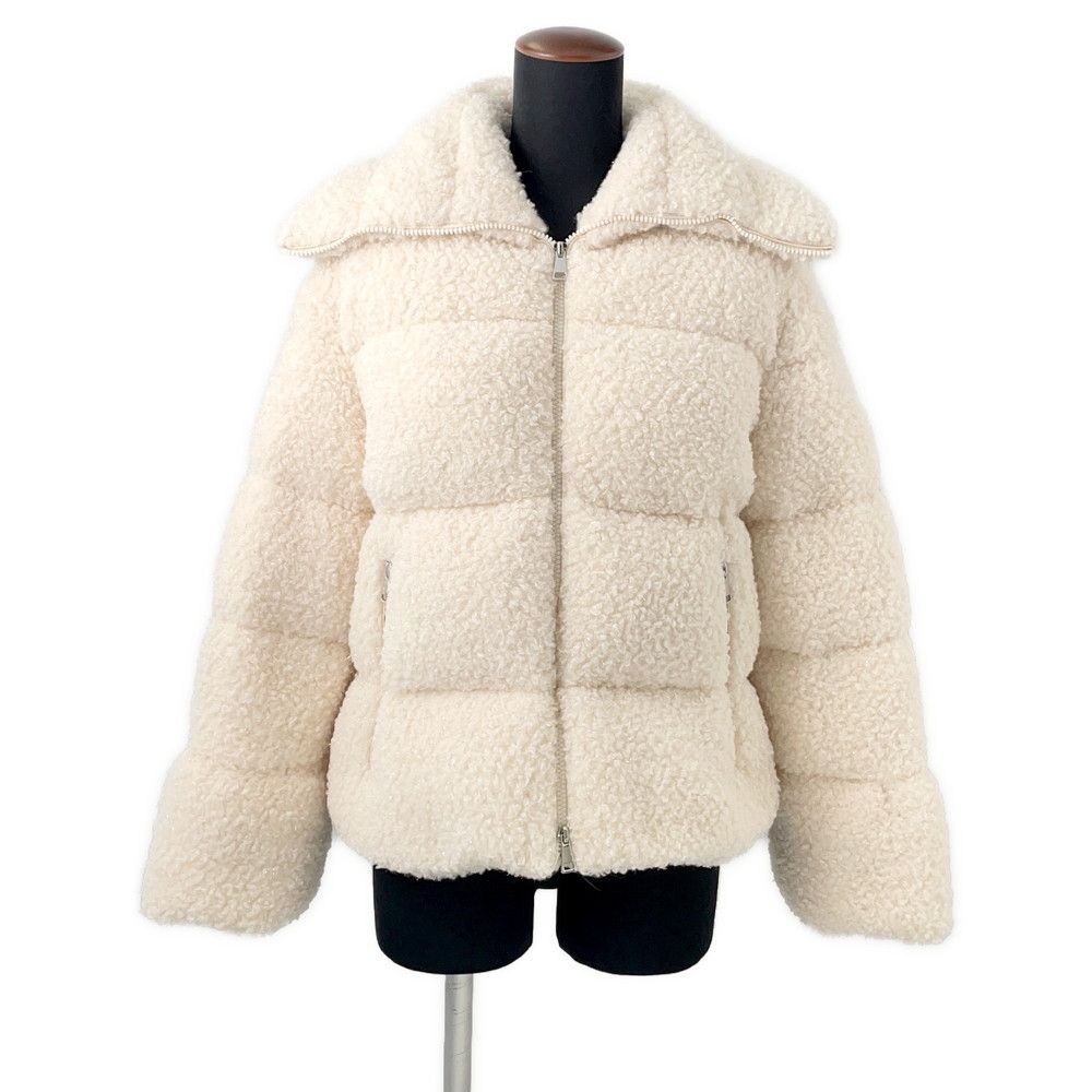 モンクレール ダウンジャケット BARBOT フェイクファー H20931A00014 レディースサイズ00 MONCLER