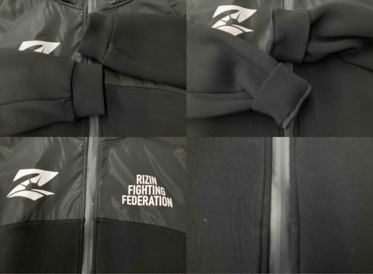 RIZIN ライジン RIZIN FIGHTING FEDERATION テックパーカー 止水ジップ