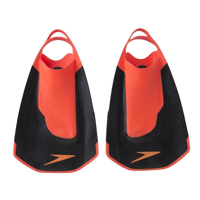 Speedo(スピード) 水泳 練習用 Fastskin キックフィン SD97A22 ブラック×レッド(KR) SS 0