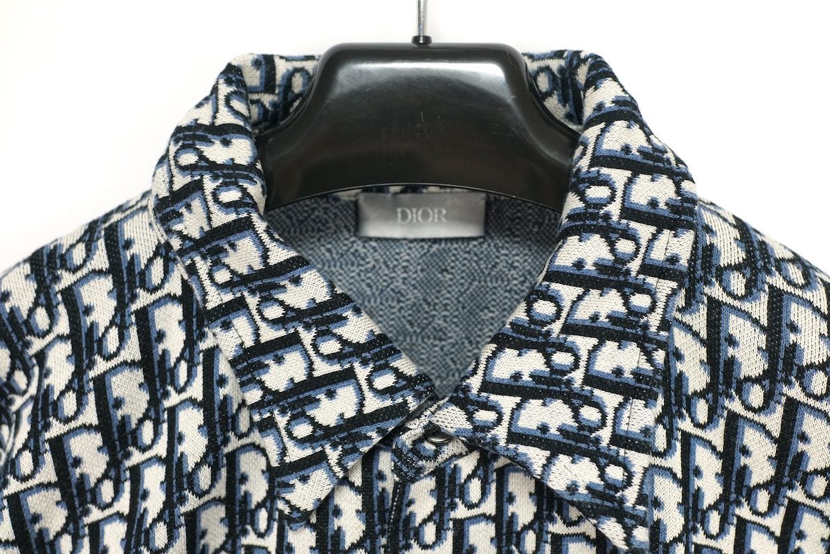 オーバーシャツ DIOR オブリーク コットンジャカード DIOR | オーバーシャツ ディオール オブリーク コットンジャカード