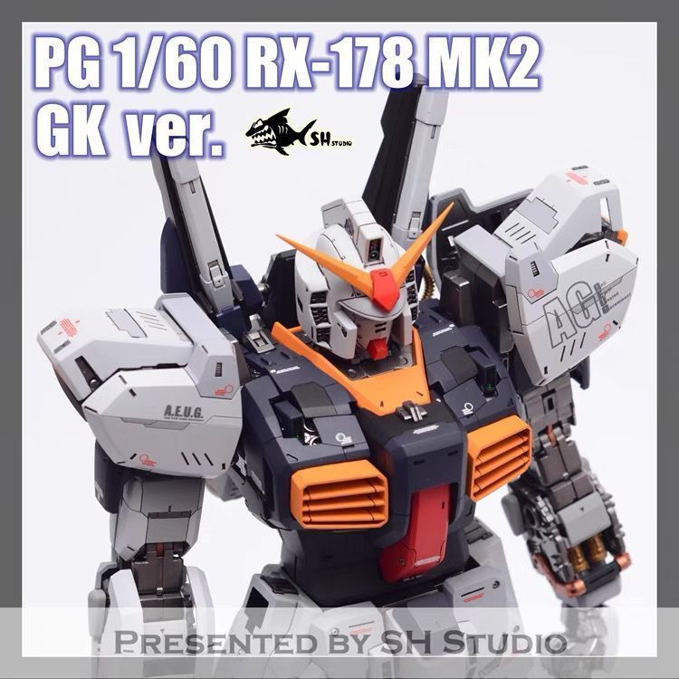 SH STUDIO 1/60 PG RX-178 MK-II MK2 改造パーツ EVO 3.0 ver. ガレージキット レシンキット  海外製プラモデル 未塗装 未組立 - メルカリ