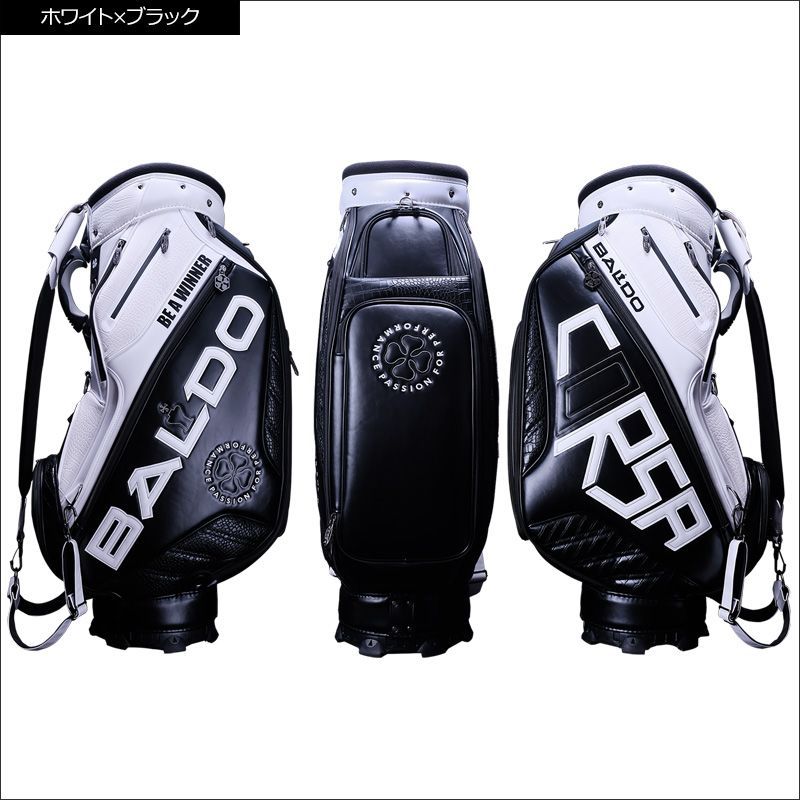 2024 NEW JACQUARD & CROCO STAND CADDIE BAG LIMITED EDTION