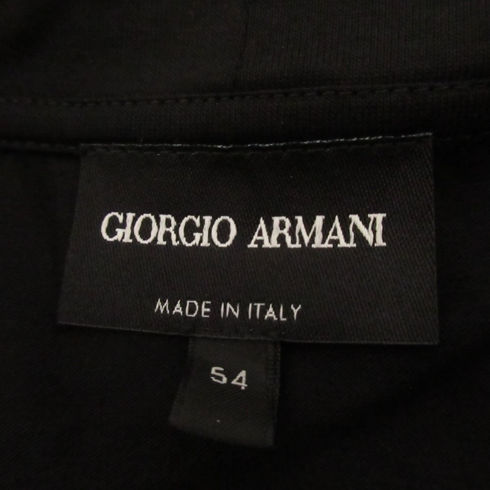 美品 GIORGIO ARMANI ジョルジオアルマーニ ロゴ刺繍 ストレッチ  