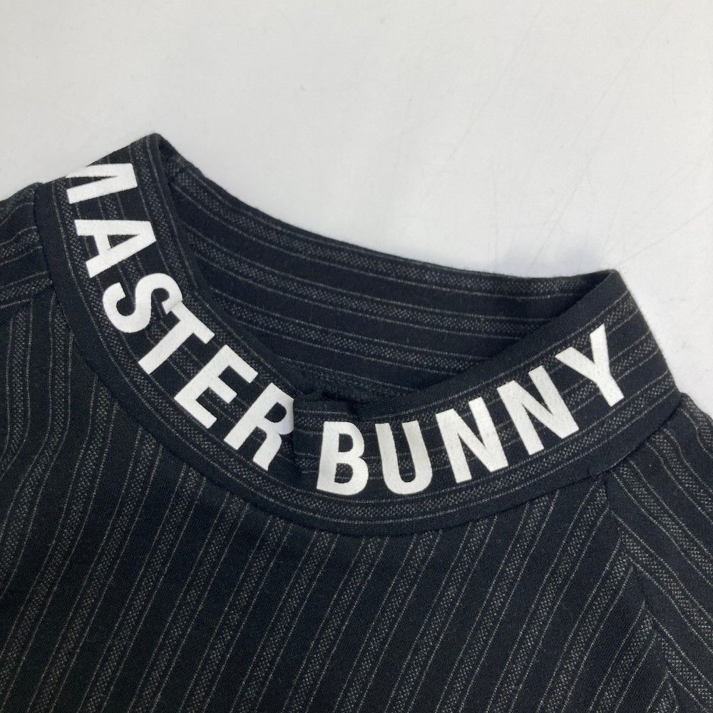 【マスターバニー】極美品 モックネック 総柄 2024 2サイズ レディース サイズ：2 MASTER BUNNY EDITION マスターバニーエディション