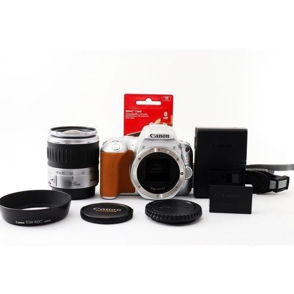 キヤノン Canon EOS Kiss X9 レンズセット シルバー 美品 SD