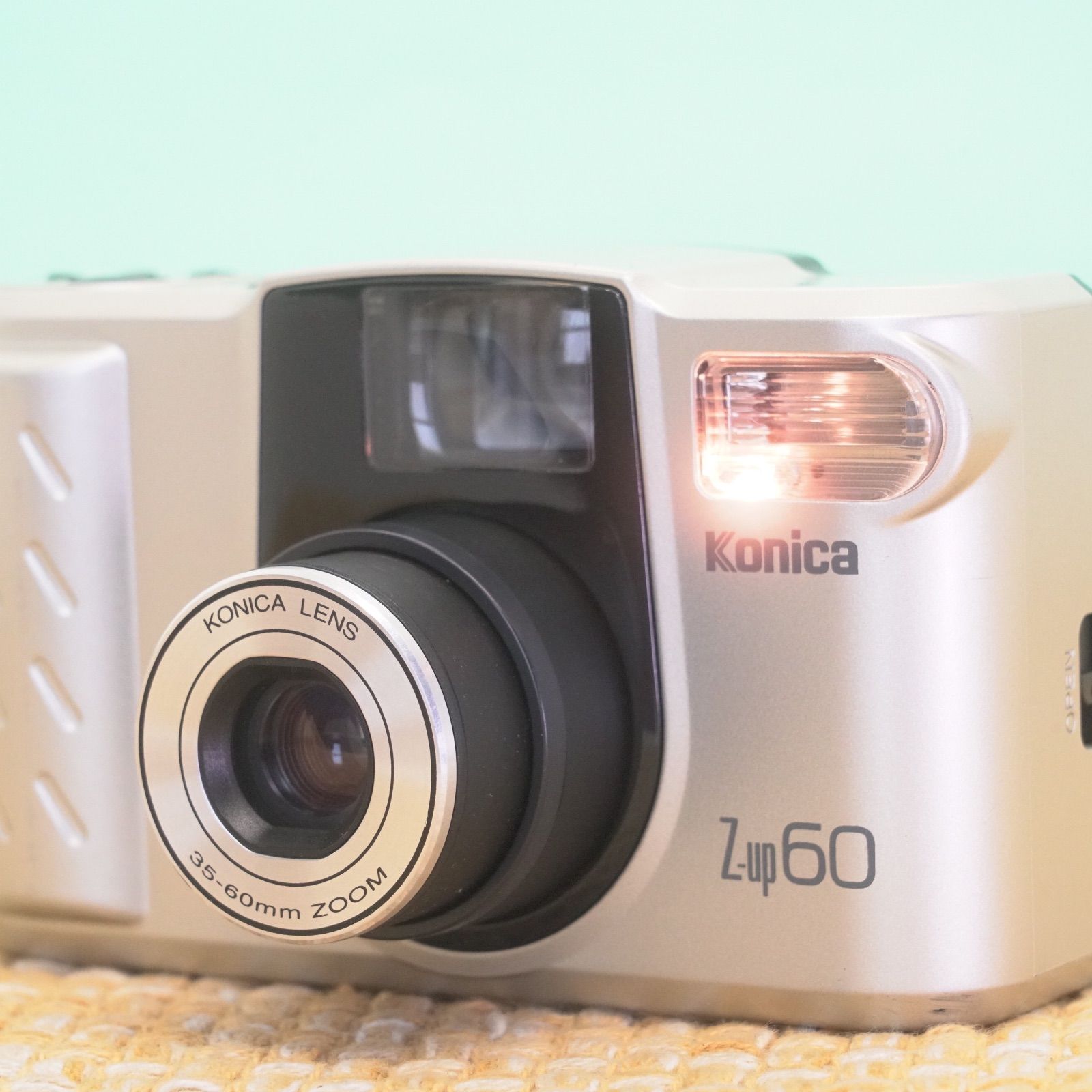 完動品◎Konica Z-up 60 フィルムカメラ シルバー - フィルムカメラ