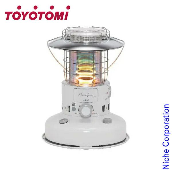 トヨトミ 対流形 電池レス 石油ストーブ RL-G2524 W ホワイト