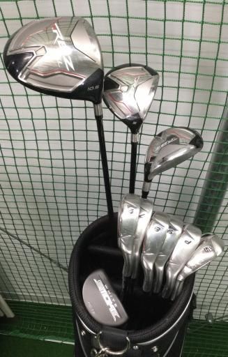 テーラーメイド RBZ SL 10S キャディバッグ付き クラブセット CS オリジナルカーボン フレックスR メンズ 男性用 右利き 右用 Cランク ゴルフクラブ