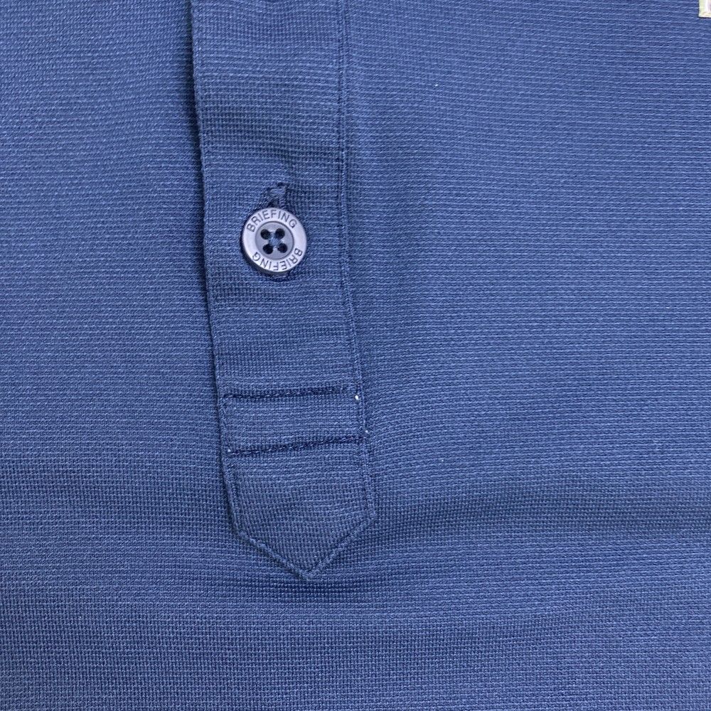 サイズ：XL BRIEFING GOLF ブリーフィング BBG223M04 半袖ポロシャツ  ネイビー系 [240101490870] ゴルフウェア メンズ ストスト サイズ：XL BRIEFING GOLF ブリーフィング BBG223M04 半袖
