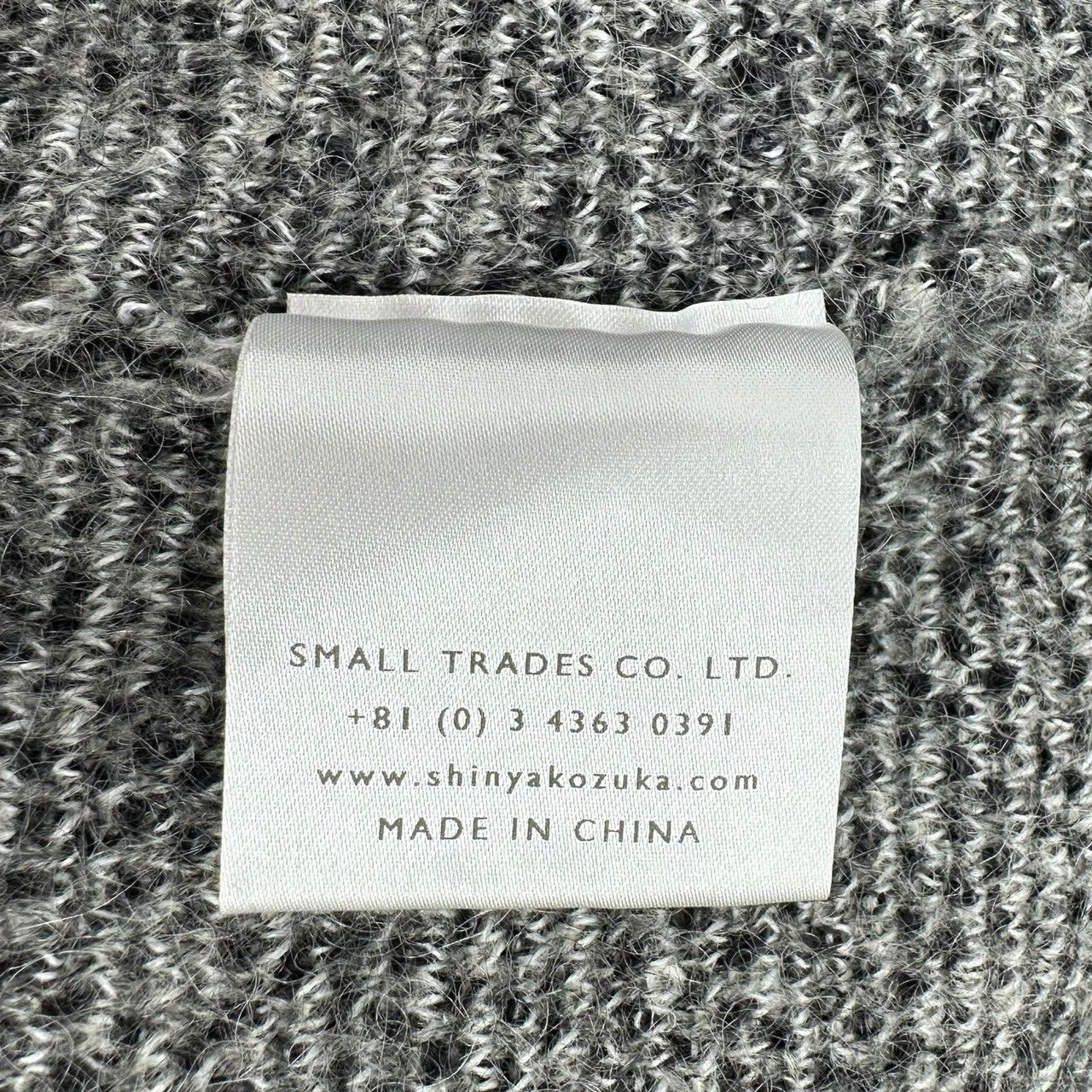 SHINYA KOZUKA(シンヤコズカ) 22AW Kroyer ジャガード モヘア オーバー  