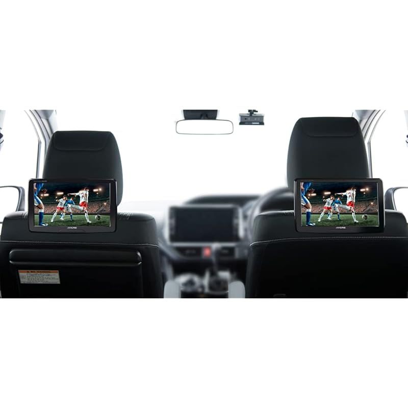 ALPINE 9インチ リアモニター 美品】ALPINE 9インチ アーム取付け型