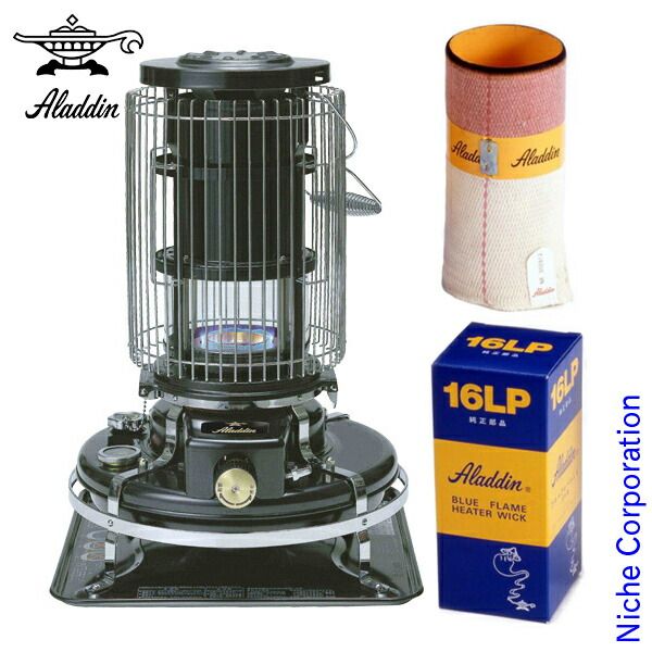 新品】 アラジン ブルーフレーム [BF3912] (K ブラック)＆16LP