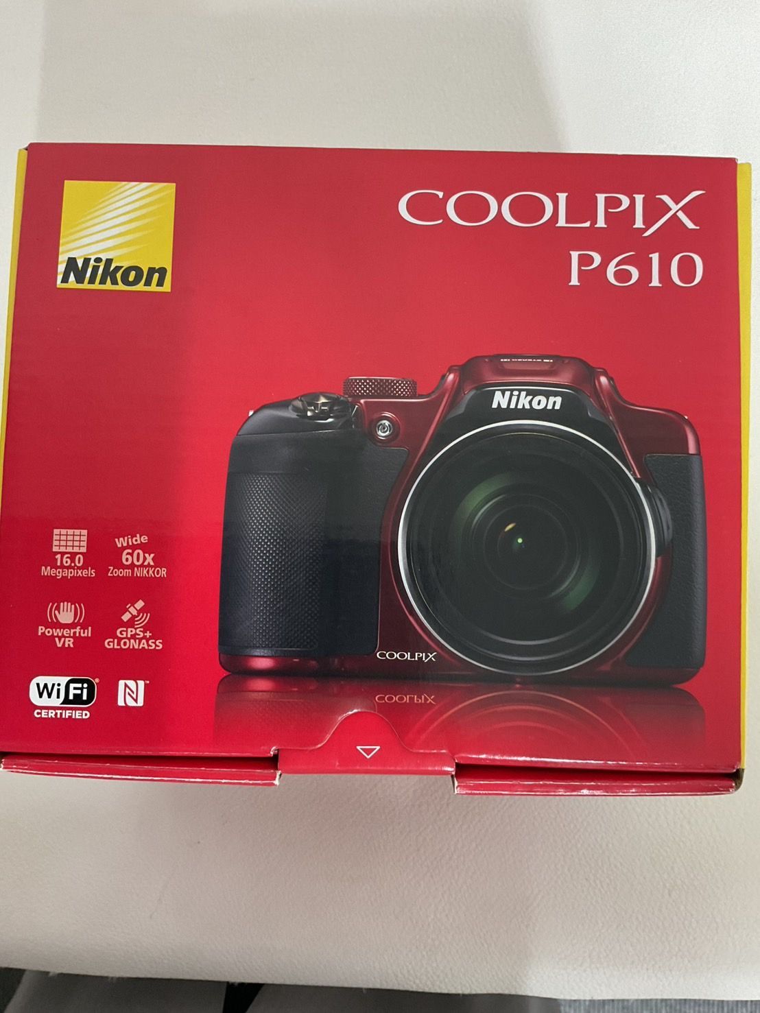 国内正規品美品【完動品】美品 Nikon COOLPIX P600 レッド