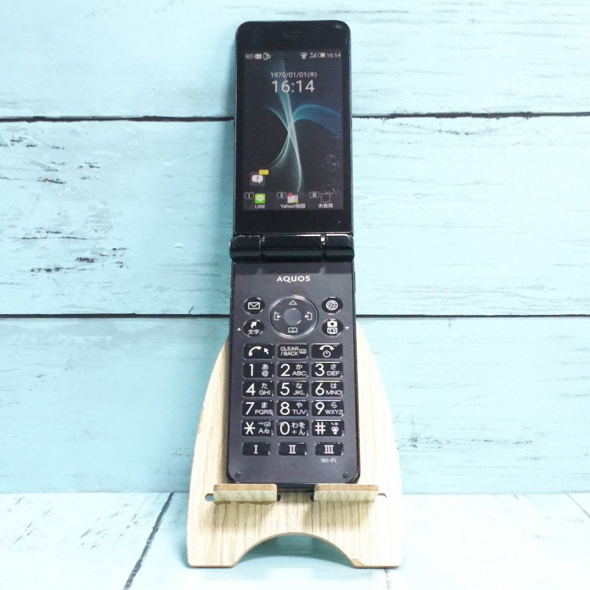 SoftBank AQUOSケータイ2 ブラック 601SH SIMロック解除済 Softbank 601SH AQUOS ケータイ2 BLACK ブラック 本体 白ロム SIM