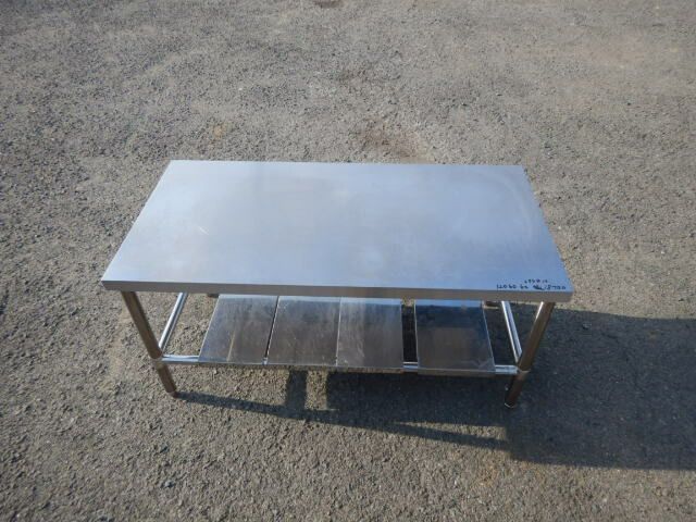 業務用 ステンレス 作業台 ガス台 W1200 D600 H600mm 厨房 コンロ台 W120 SKLAD-KIRPICHA_RU