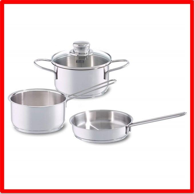 送料無料 セール中 】 フィスラー(Fissler) ステンレス鍋 スナッキー