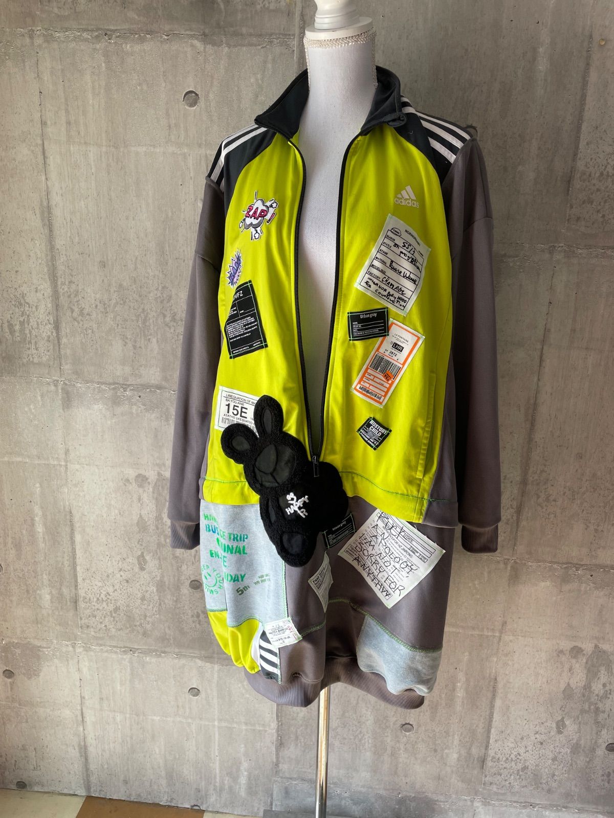 ストレッチワンピース スポーツMIXワンピース