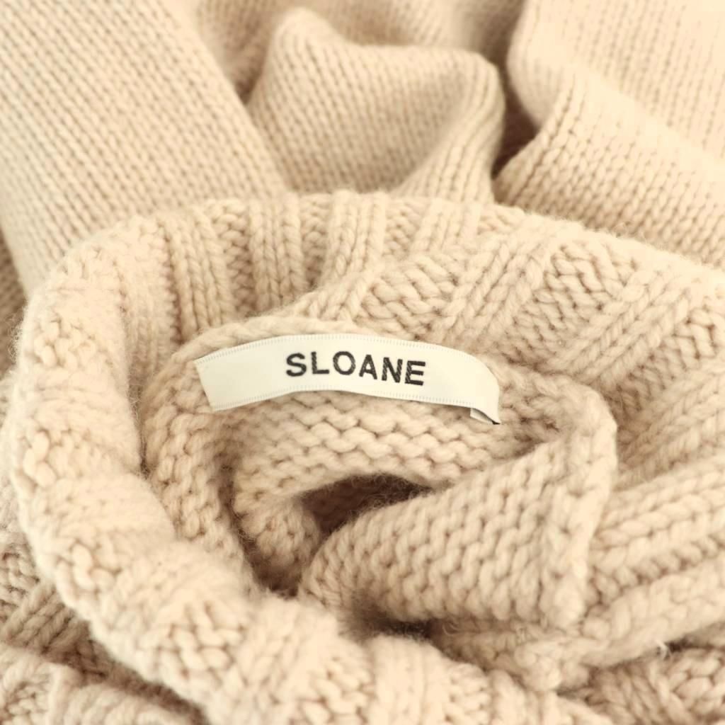 スローン SLOANE ジーロンラムズ カシミヤ ドロップショルダー