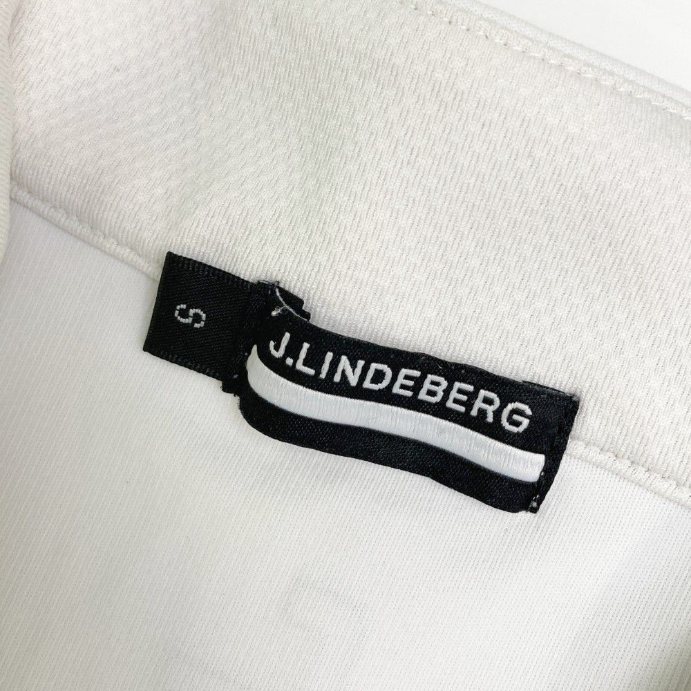 サイズ：S J.LINDEBERG ジェイリンドバーグ ハーフジップ 半袖T