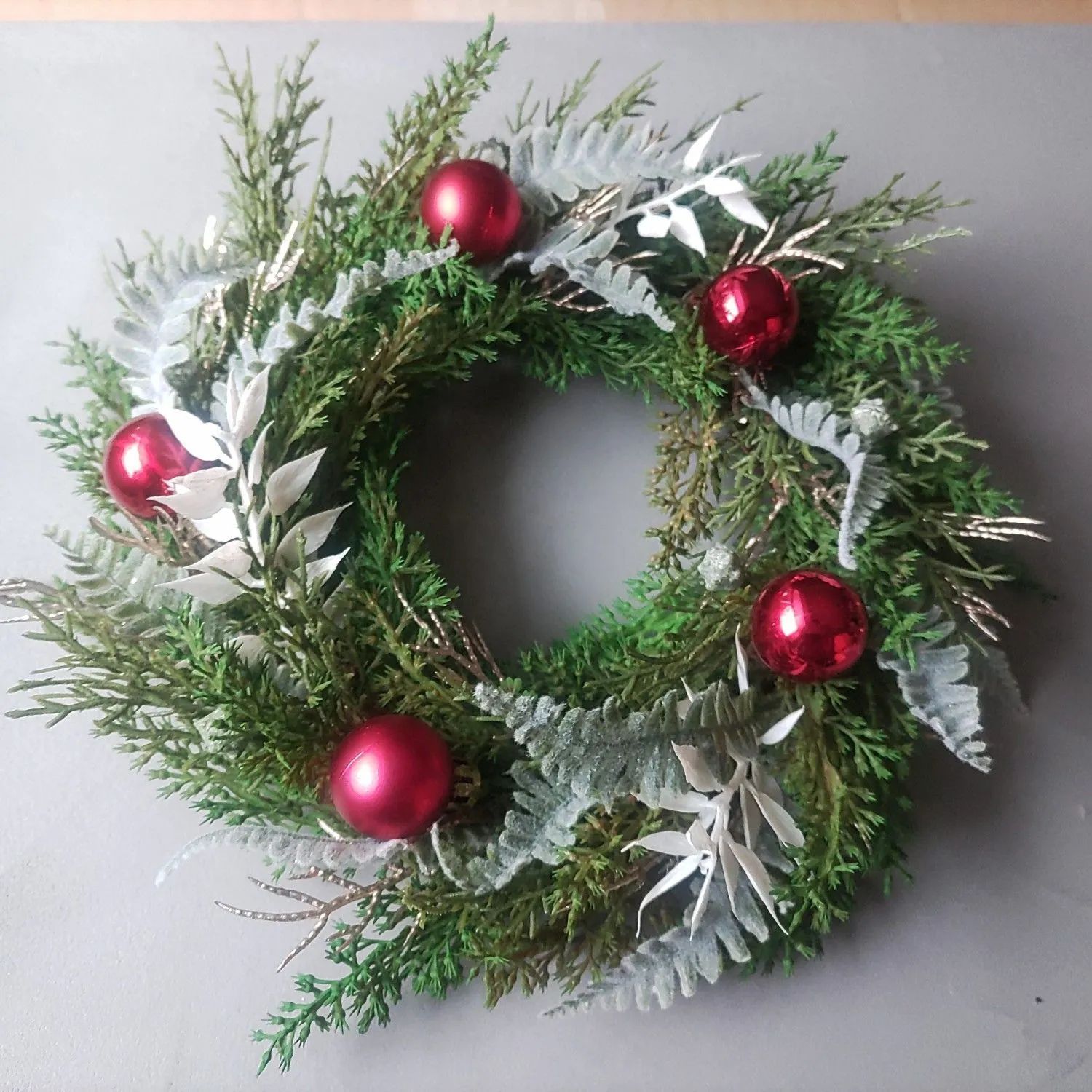 売れ筋がひクリスマスプレゼント 新品 未使用 シンプルなクリスマスリース フラワー ガーデン Wblog Paraiso Peru Com Wblog Paraiso Peru Com