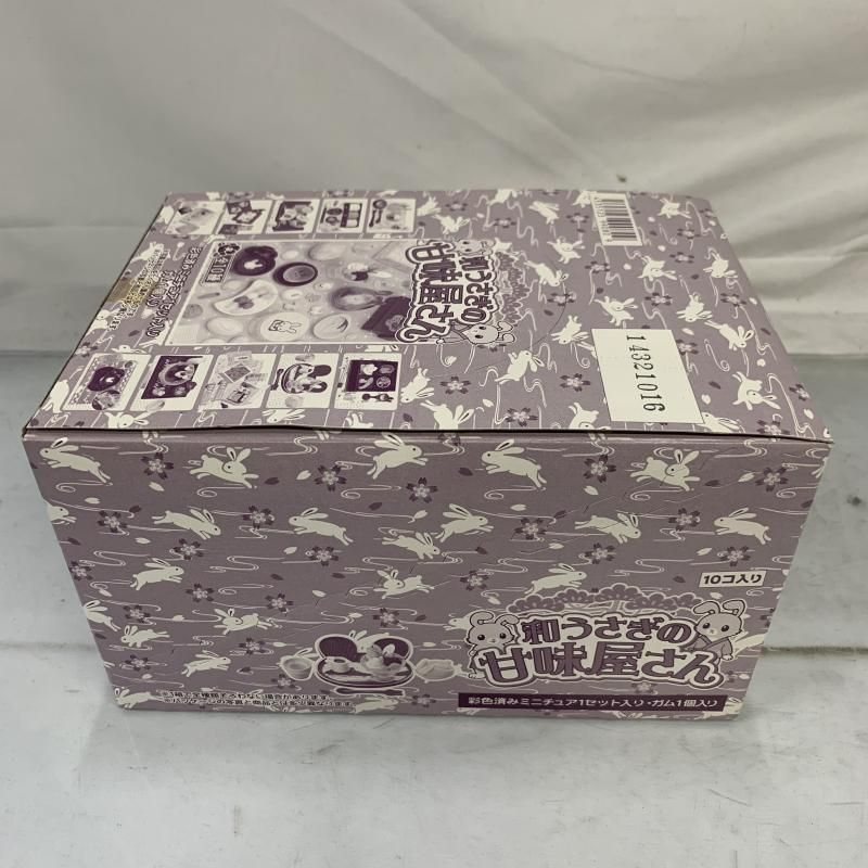 中古】内袋未開封10種ｼﾞｮﾝﾌﾟBOX)ﾒｶﾞﾊｳｽ ﾐﾆｺﾚ 和うさぎの甘味屋