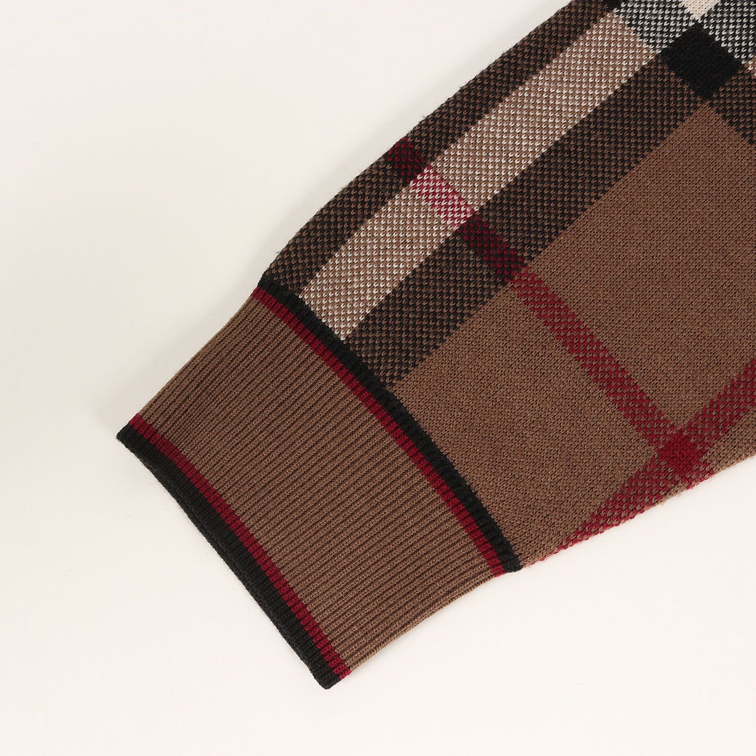 美品 BURBERRY バーバリー ニット サイズ:M 21AW ノバチェック