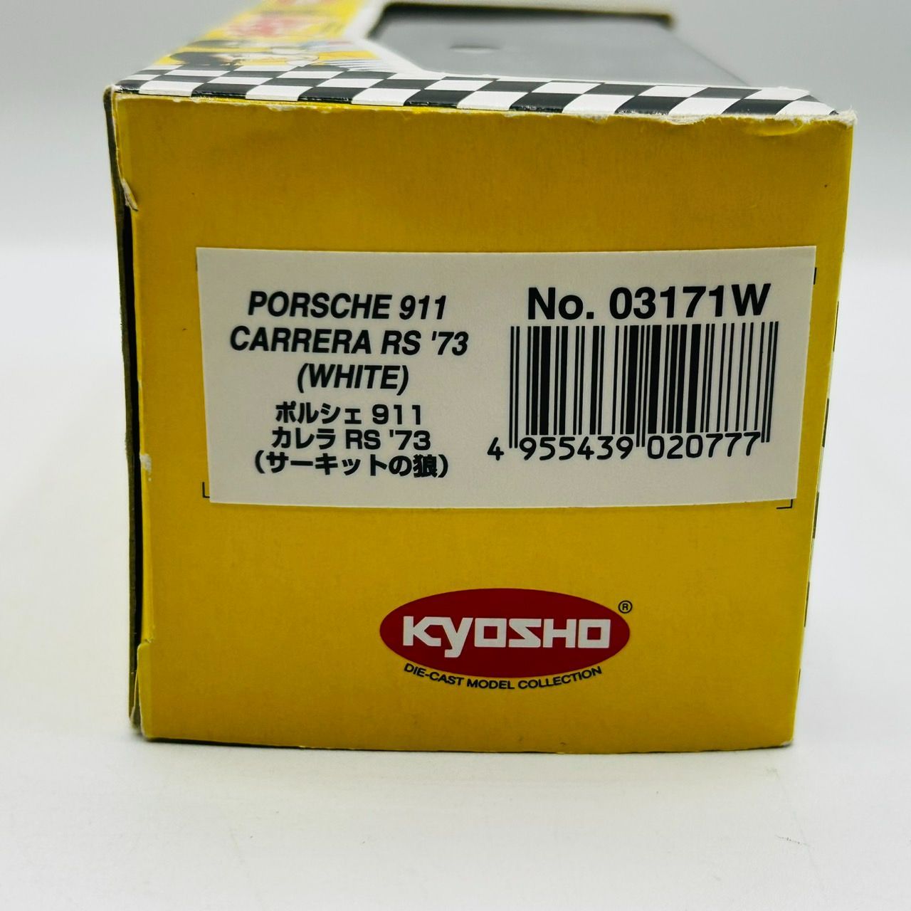 京商 サーキットの狼 1/43 ポルシェ 911 カレラ RS 73 ホワイト