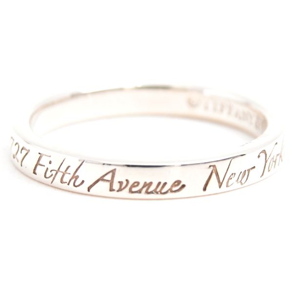 美品 Tiffany ティファニー ノーツ リング 指輪 約13号 SV925 ティファニー 指輪 レディース ノーツ ナロー リング 13号